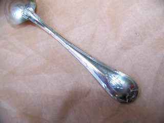 Broggi Silverplate Demitasse Spoon CIGP Monogram  