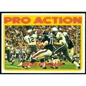  Roger Staubach Pro Action 1972 Topps 