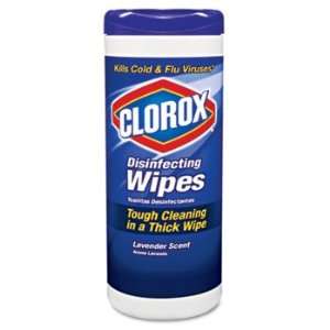 Clorox CLO 01654 Lavender Disinfecting Wipe  Industrial 