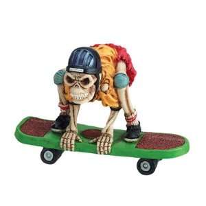  Skull Skater   Grinding   Collectible Figurine Statue 