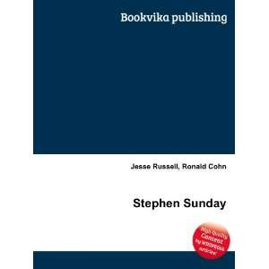  Stephen Sunday Ronald Cohn Jesse Russell Books