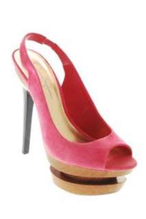 Jessica Simpson CINNA Womens Platform High Heels Pink Designer Medium 