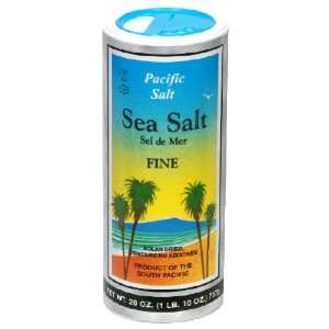 Comvita Sea Salt, Fine, Shaker, 26 Ounce (Pack of 12)  