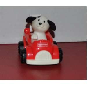 Little People Fire Dog in Fire Truck 1997 (McDonalds)   Replacement 
