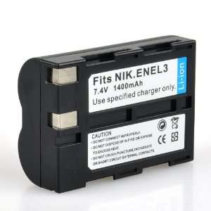   1400mAh EN EL3 Battery For Nikon D100 D300 D700