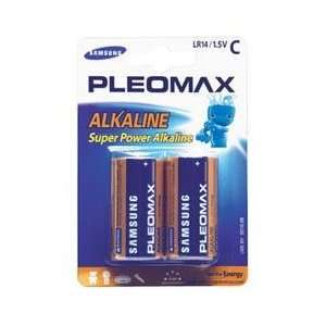  Alkaline Battery Retail Packs   C Cell 2 Pack Electronics