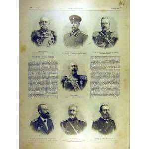   1904 Portrait Military Gilinsky Stoessel Smirnof War