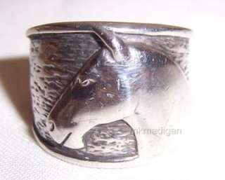 Silpada Sterling Silver Horse Ring Size 7 R1460 ~ Rare