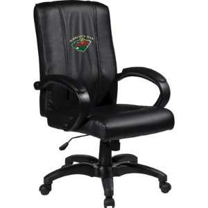 Office Chair with NHL Minnesota Wild Panel 