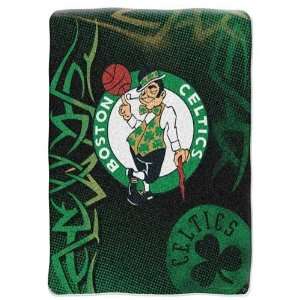 NBA Basketball Boston Celtecs 60x80 Blanket Twin Size Mink Raschel 