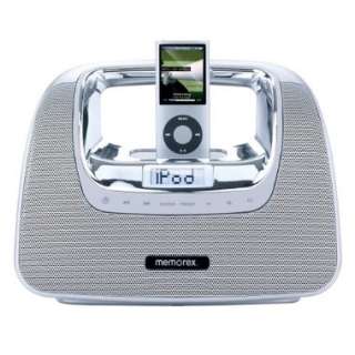   MiniMove Portable Boombox iPhone iPod Dock and Charger,Silver Mi3X SIL