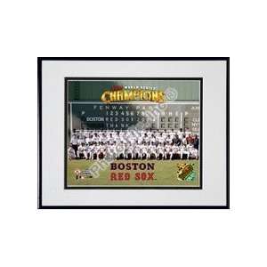   Series Champion Team Sit Down Framed Photograph