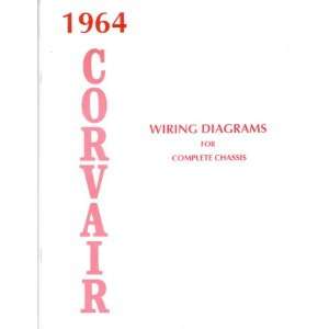  1964 CHEVROLET CORVAIR Wiring Diagrams Schematics 