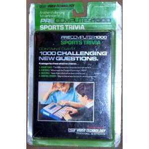  Sports Trivia 1000 Questions Pre Computer 1000 (1988 