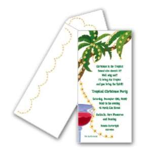  Cocktail or Dinner Party Invitation with Coordinating 
