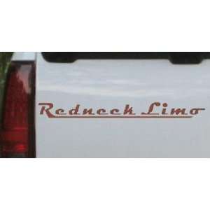  Redneck Limo Off Road Car Window Wall Laptop Decal Sticker 