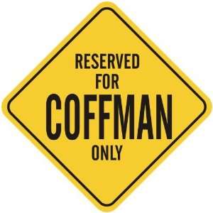   RESERVED FOR COFFMAN ONLY  CROSSING SIGN