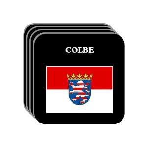  Hesse (Hessen)   COLBE Set of 4 Mini Mousepad Coasters 