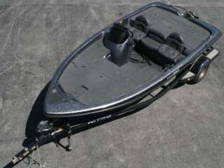 2001 Tracker Nitro NX882 18 Bass Project Boat w/ Trailer Needs 