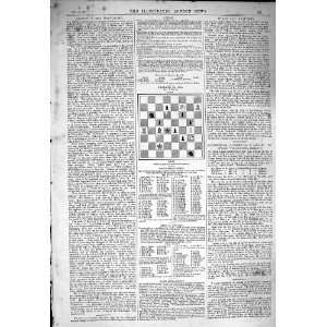   Pages Chess Moves Illustrated London News 