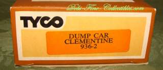 HO   Tyco   Clementine Gold Mine Dump Car   1979  