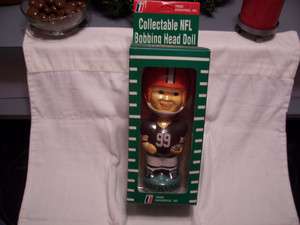 CLEVELAND BROWNS # 99 COLLECTABLE NFL BOBBING HEAD DOLL TWINS 