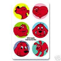 Clifford The Big Red Dog 36 mini stickers Party Favors  
