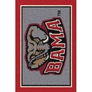  University of Alabama Team rug with Logo and Big Al the 