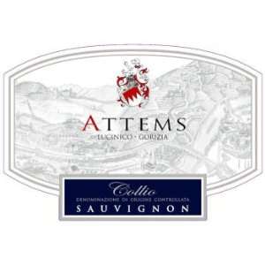   2007 Attems Sauvignon Grigio Collio DOC 750ml Grocery & Gourmet Food