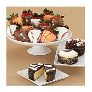 Cheesecake Trio & Full Dozen Sports Berries  Grocery 
