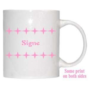  Personalized Name Gift   Signe Mug 