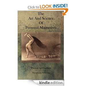   of Personal Magnetism Theron Q. Dumont  Kindle Store