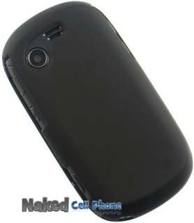 RUBBERIZED BLACK CASE FOR SAMSUNG GRAVITY T TOUCH T669  