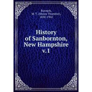   New Hampshire. v.1 M. T. (Moses Thurston), 1830 1902 Runnels Books