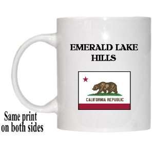  US State Flag   EMERALD LAKE HILLS, California (CA) Mug 