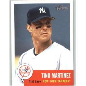  2002 Topps Heritage #77 Tino Martinez   New York Yankees 