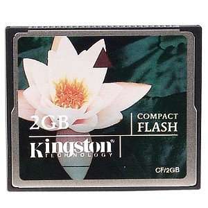  Kingston CF/2GBFE 2GB CompactFlash Memory Card