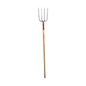   Razorback Forged 6 Tine Manure Fork With 48in Handle 