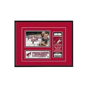  Phoenix Coyotes Game Day Ticket Frame