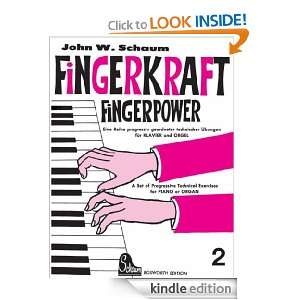 FingerKraft Heft 2 (German Edition) W John Schaum  Kindle 