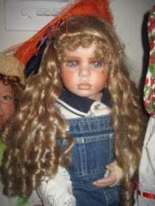Gorgeous Porcelain Doll approx. 28  