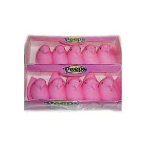 Marshmallow Peeps Pink Chicks (10ct)  Grocery & Gourmet 