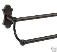Oil Rubbed Bronze 24 Double Towel Bar Orleans Coll.  