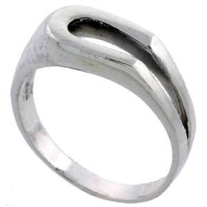   Shoe Shape Center Cut Out Ring (Available in Sizes 5 to 13) size 10.5
