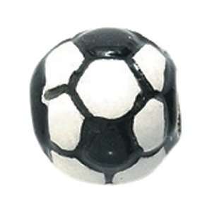 Shipwreck Beads 10mm Peruvian Hand Crafted Medium Ceramic Soccerball 