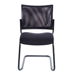  Getti Mesh Open Back 4 Post Side Chair on Casters Office 
