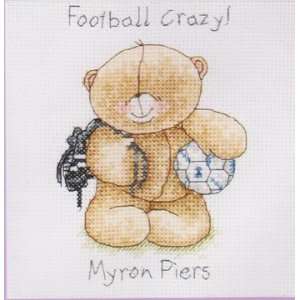  Football Crazy (Soccer)   Forever Friends Cross Stitch Kit 