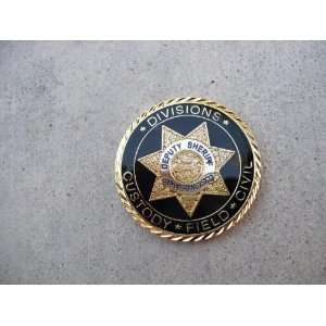    Police Challenge Coin San Francisco Sheriffs Dept 