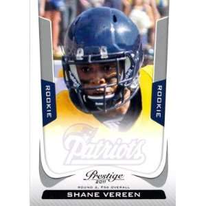  Shane Vereen New England Patriots 2011 Panini Prestige 