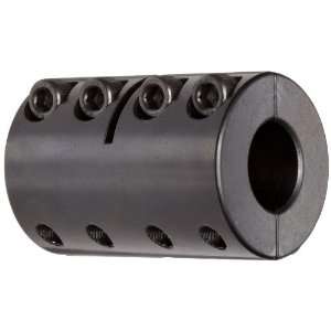 Ruland MSPX 50 50 F Two Piece Clamping Rigid Coupling, Black Oxide 